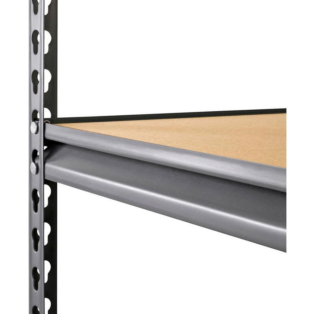 Edsal 36" W x 24" D x 72" H Steel Commercial Shleving Unit, 1250-pound Capacity