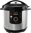 12 Quart Digital Pressure Cooker with 15 Presets, Slow Cook Function and Tempered Glass Lid