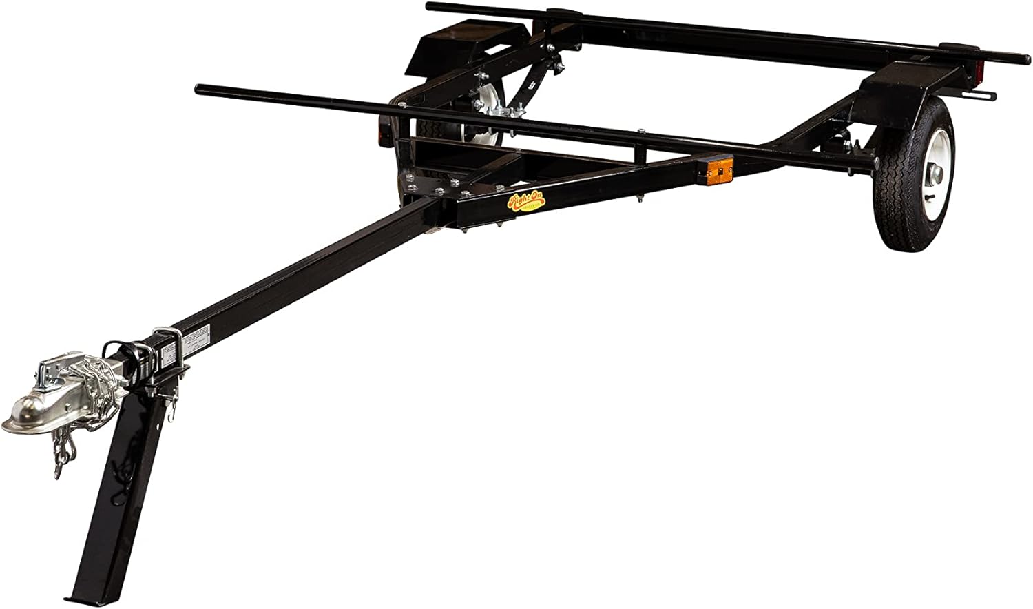 65 Inch Aluminum Kayak Trailer - Heavy Duty 2 Kayak Fishing Trailer with Powder Coated Frame