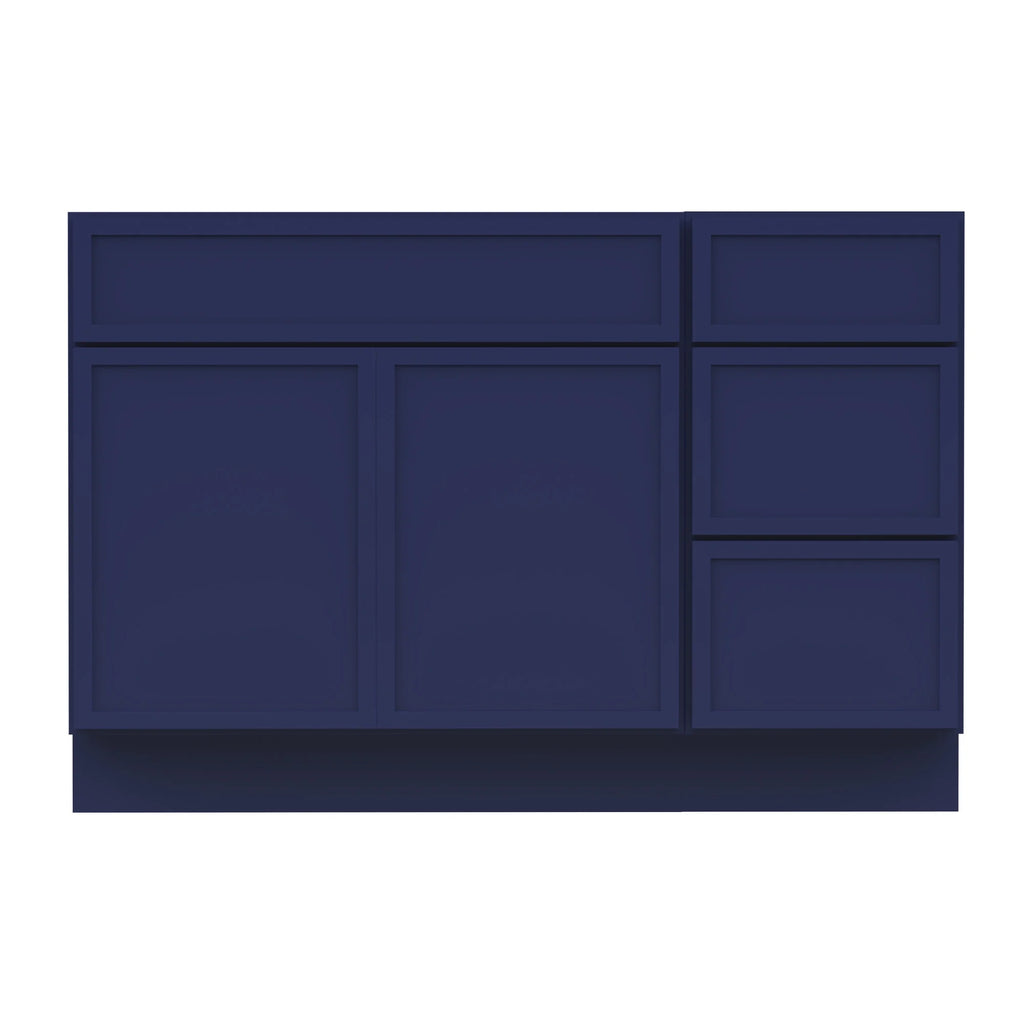 45 in. W x 21 in. D x 32.5 in. H Bath Vanity Cabinet without Top in Gray