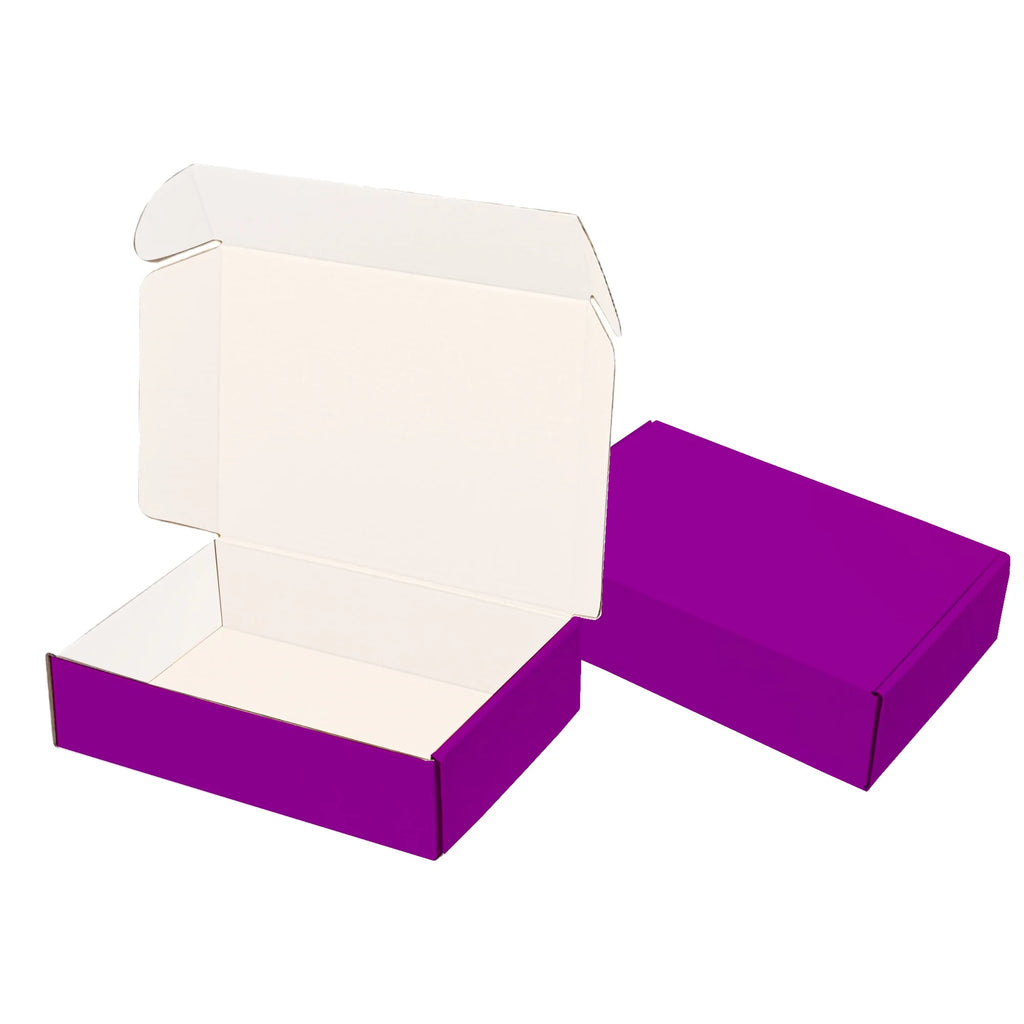 Ucanpack Corrugated Mailer Box Packing Supplies For Moving Purple Large , 18 x 12 x 3" - 50 Pcs