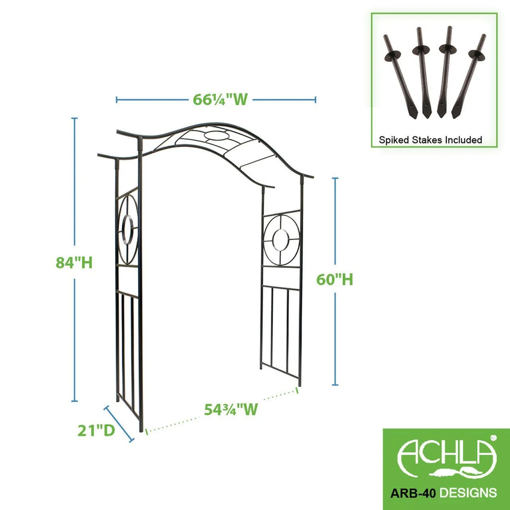 Achla ARB-40 21'' x 66.2'' x 84'' Tuscany Arbor