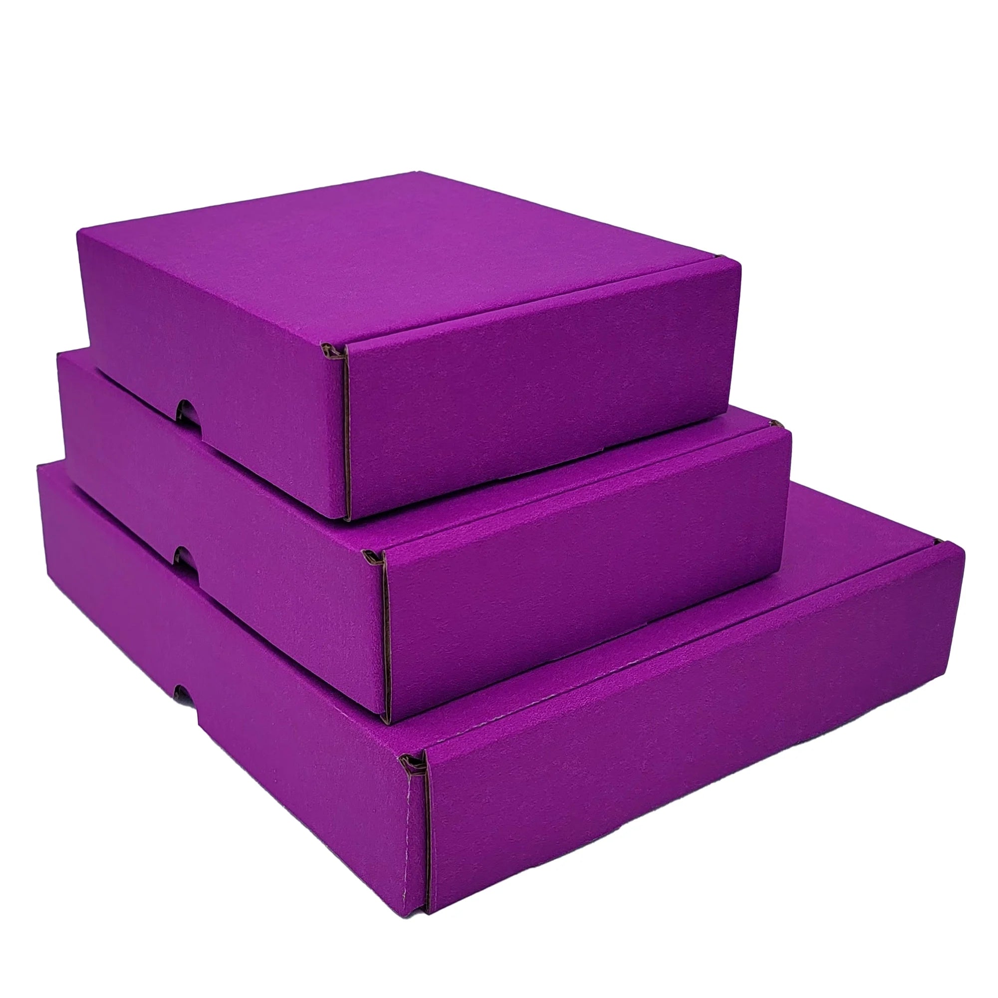 Ucanpack Heavy Duty Boxes For Moving Deluxe Mailer Box Purple Medium , 11? x 7? x 4?" - 50 Pcs