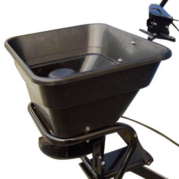 80 lb ATV Seed and Fertilizer Spreader with 12V Motor, Broadcast Spreader for UTV and Tractor
