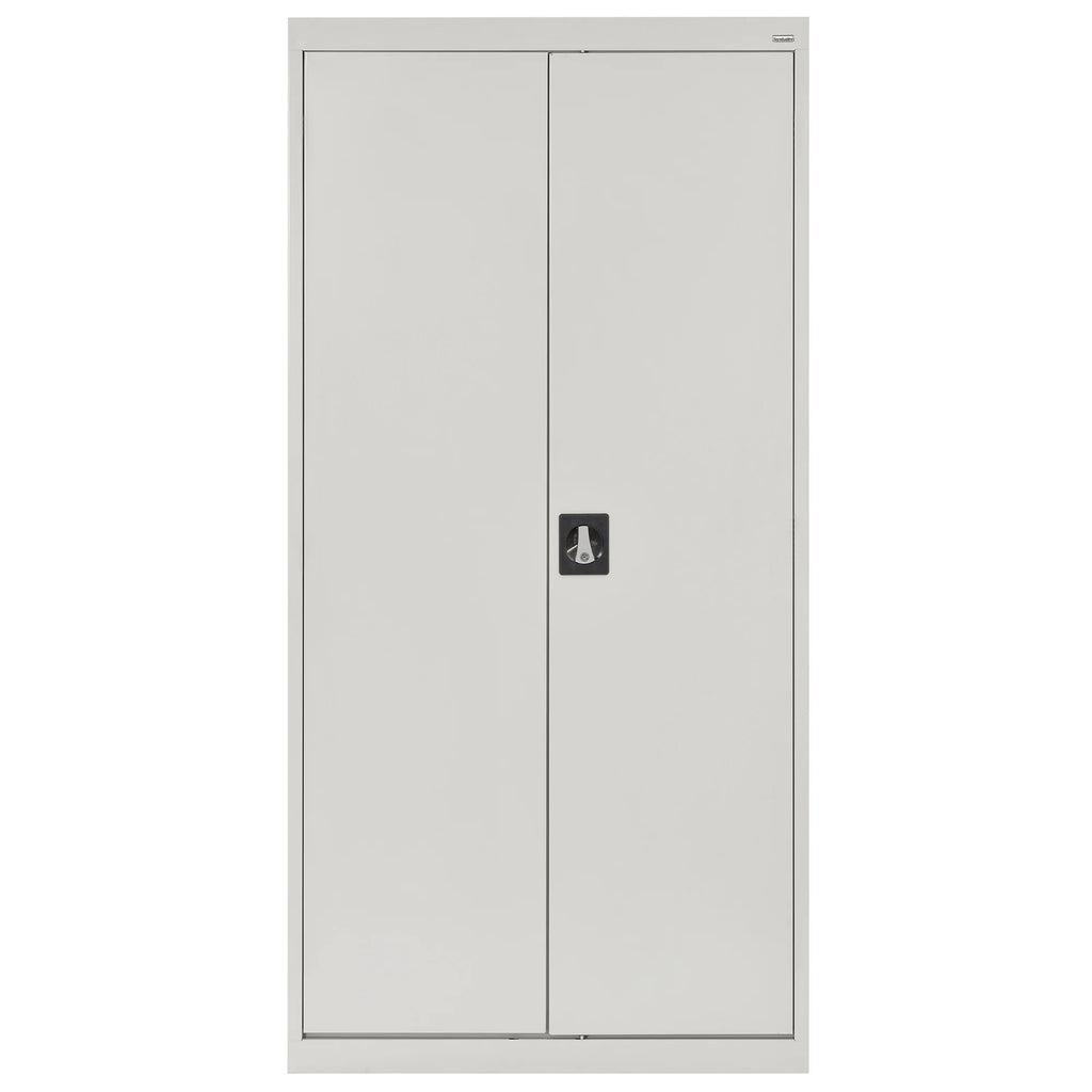 Elite Series Adjustable-Shelf Steel Combination Cabinet, 36"W x 24"D x 72"H, Dove Gray