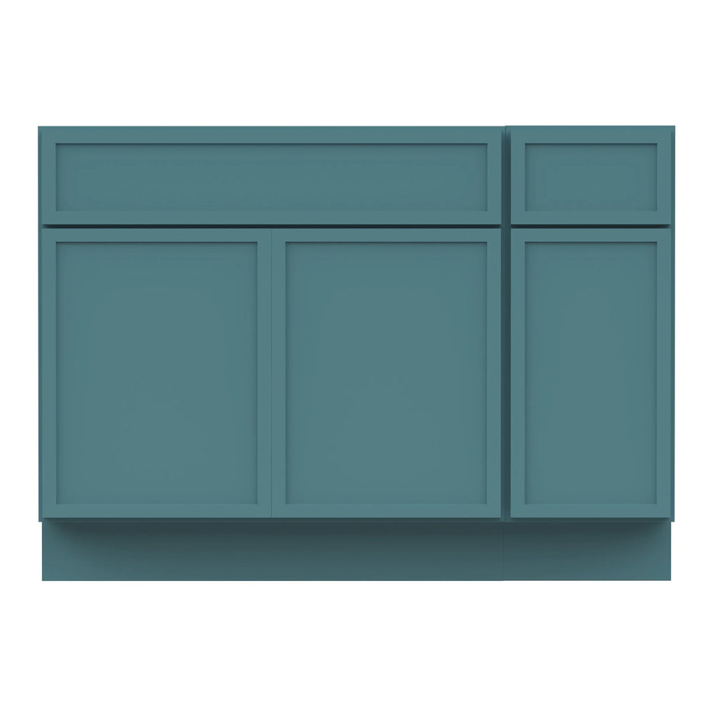 45 in. W x 21 in. D x 32.5 in. H Bath Vanity Cabinet without Top in Brown