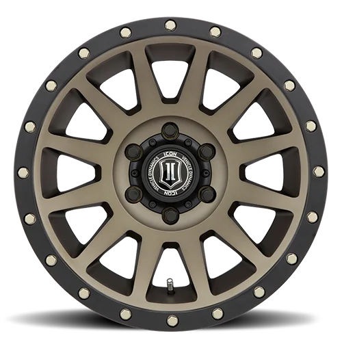 Icon Vehicle Dynamics 2017858347Br 17 X 8.5 Compression 6 X 5.5In 4.75Inbp 0Mm Offset- Bronze