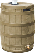 Good Ideas Rain Wizard 50 Gallon Rain Barrel - Plastic Outdoor Water Storage Collector