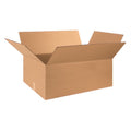 Durable Corrugated Cardboard Packing Boxes, 28 x 20 x 10 Inches, 15 Per Bundle, Storage