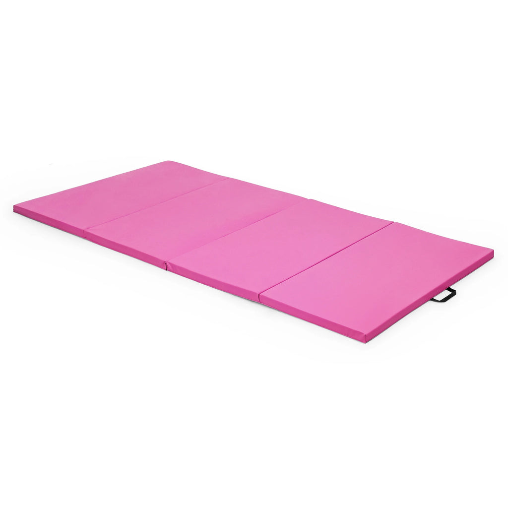 CAP Barbell All Purpose Folding Exercise Training & Gymnastics Balance Mat 10' x 4' x 3" Thick, Black
