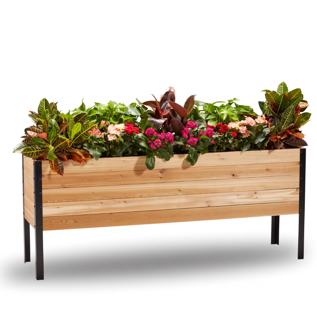 18" x 72" Raised Garden Bed