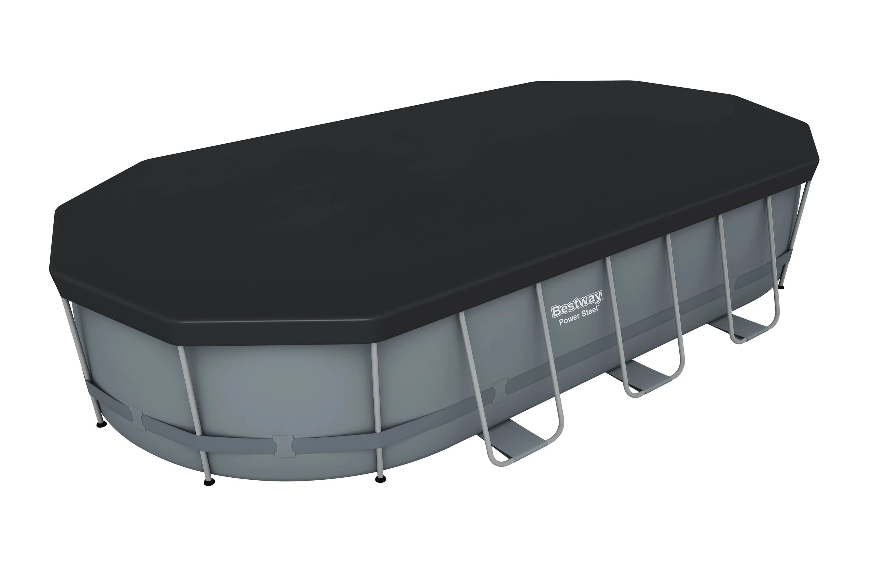 Bestway Power Steel 18' x 9' x 48'' Oval Above Ground Pool Set