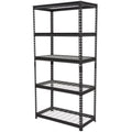 Strongway Heavy-Duty Wire Shelving Unit, 5 Shelves, 4000-Lb. Capacity, 36in.W x 18in.D x 72in.H