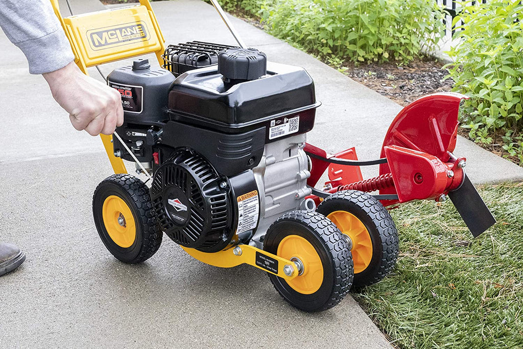 McLane 9-Inch Gas Lawn Edger with 5.50 Gross Torque Engine, Blade Depth Control, Adjustable Cutting Angle