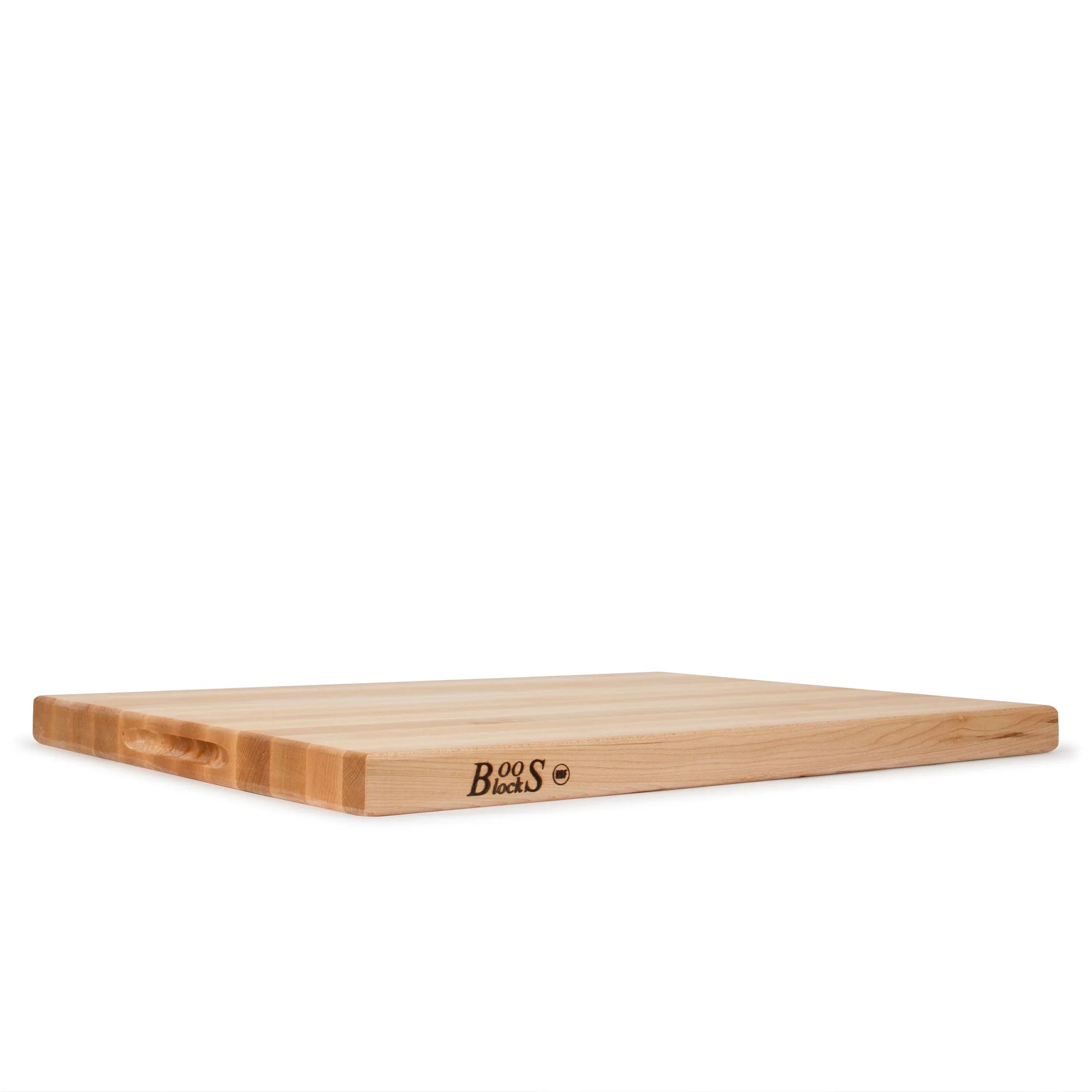 John Boos R-Board Reversible Wood Cutting Board, 18" x 12" x 1 1/2", Cherry