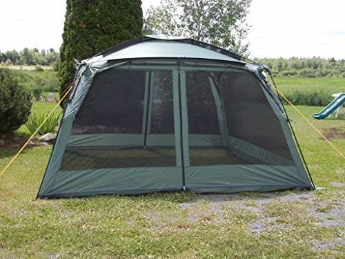 Yanes NEW Kuche Kitchen Tent (12 x 12 x 7'6'') with Rain Panels, Screen House, Dining Shelter, Tent
