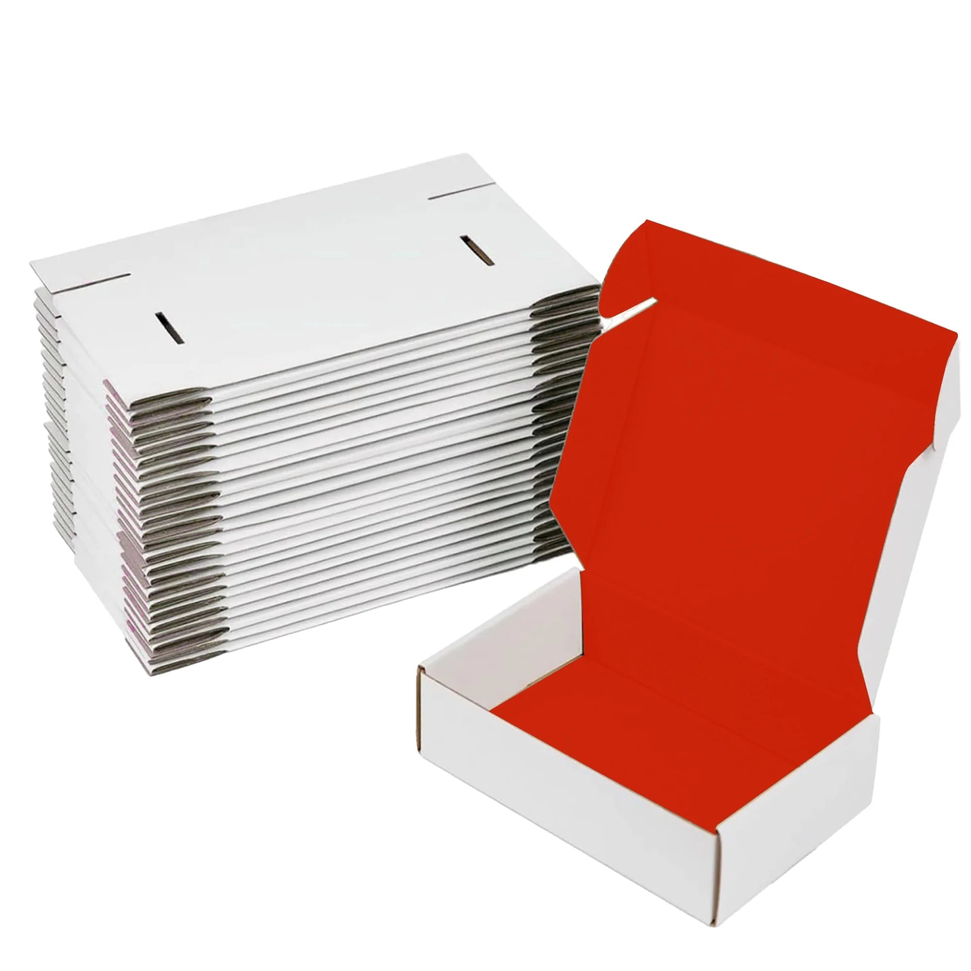 Ucanpack Corrugated Mailer Box Large Packing Supplies For Moving Red , 15 x 11 x 4" - 50 Pcs
