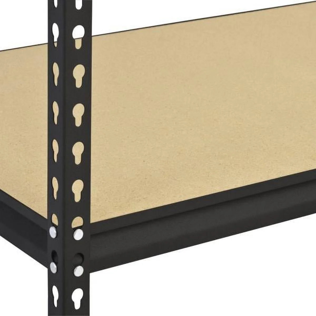 Muscle Rack 48"W x 24"D x 72"H 5-Shelf Steel Freestanding Shelving Unit; Black
