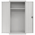 Elite Series Wardrobe Cabinet with Adjustable Shelf, 36"W x 24"D x 72"H, Dove Gray