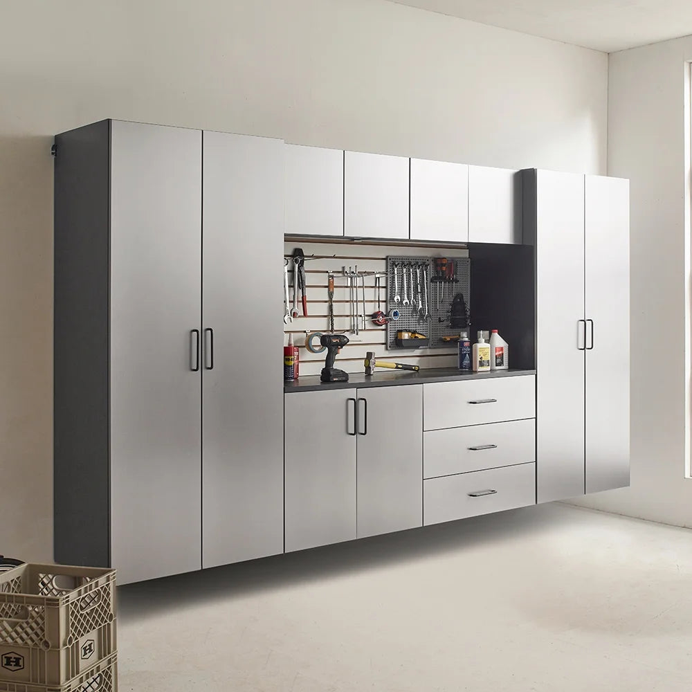 Astro Series 32 in. W x 28 in. H x 20 in. D Metal Wall Mounted Base Door Storage Cabinet