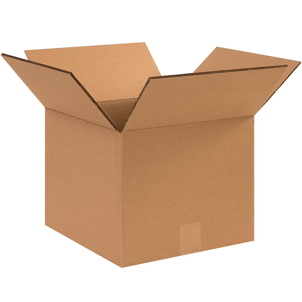 Box Partners Heavy-Duty Boxes 12" x 12" x 10" Kraft 25/Bundle HD121210
