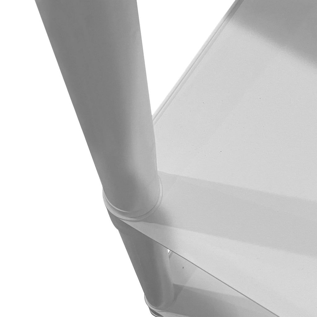 Juggernaut Storage 30"W x 14"D x 75.5"H 5-Shelf Garage Shelves, White