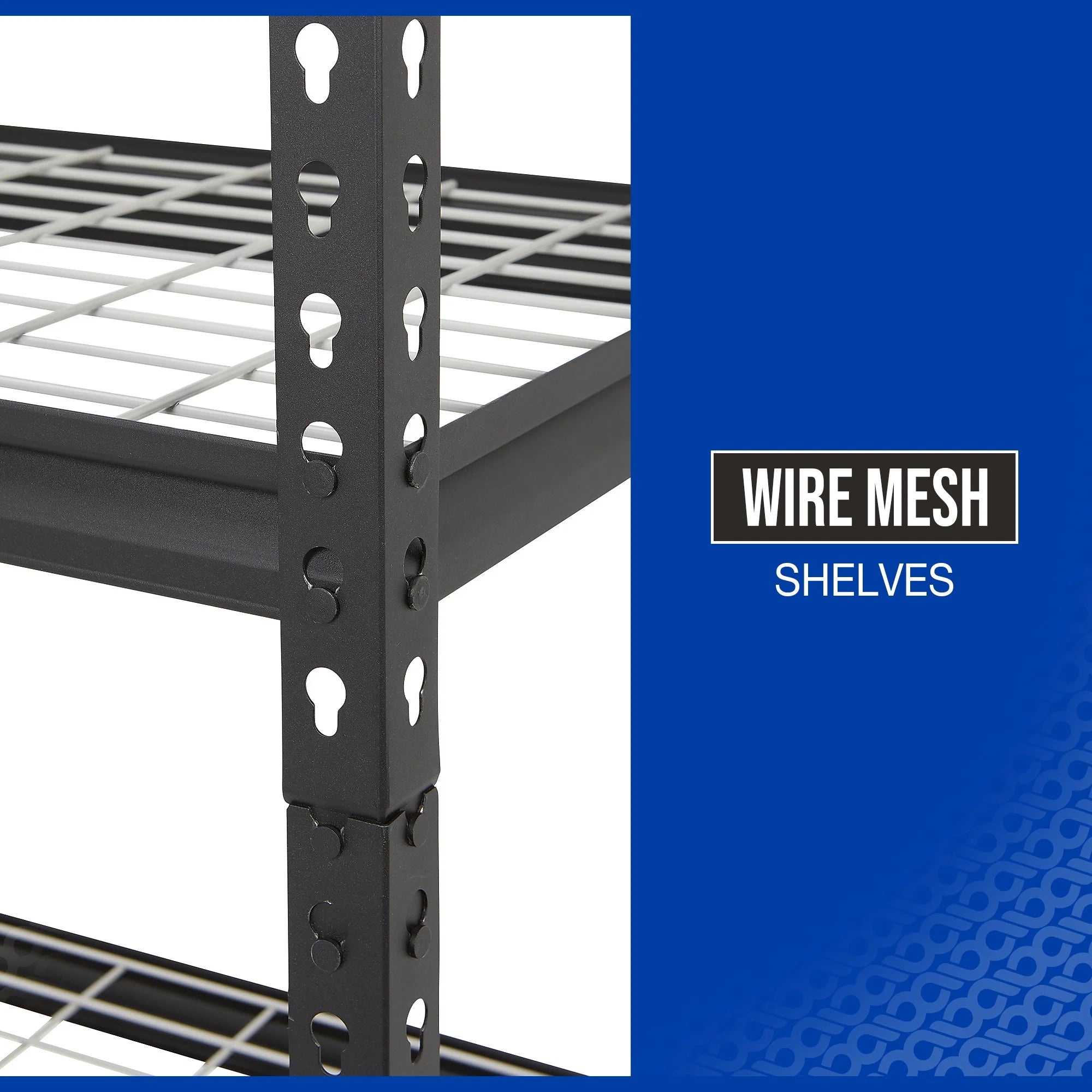 Strongway Heavy-Duty Wire Shelving Unit, 5 Shelves, 4000-Lb. Capacity, 36in.W x 18in.D x 72in.H