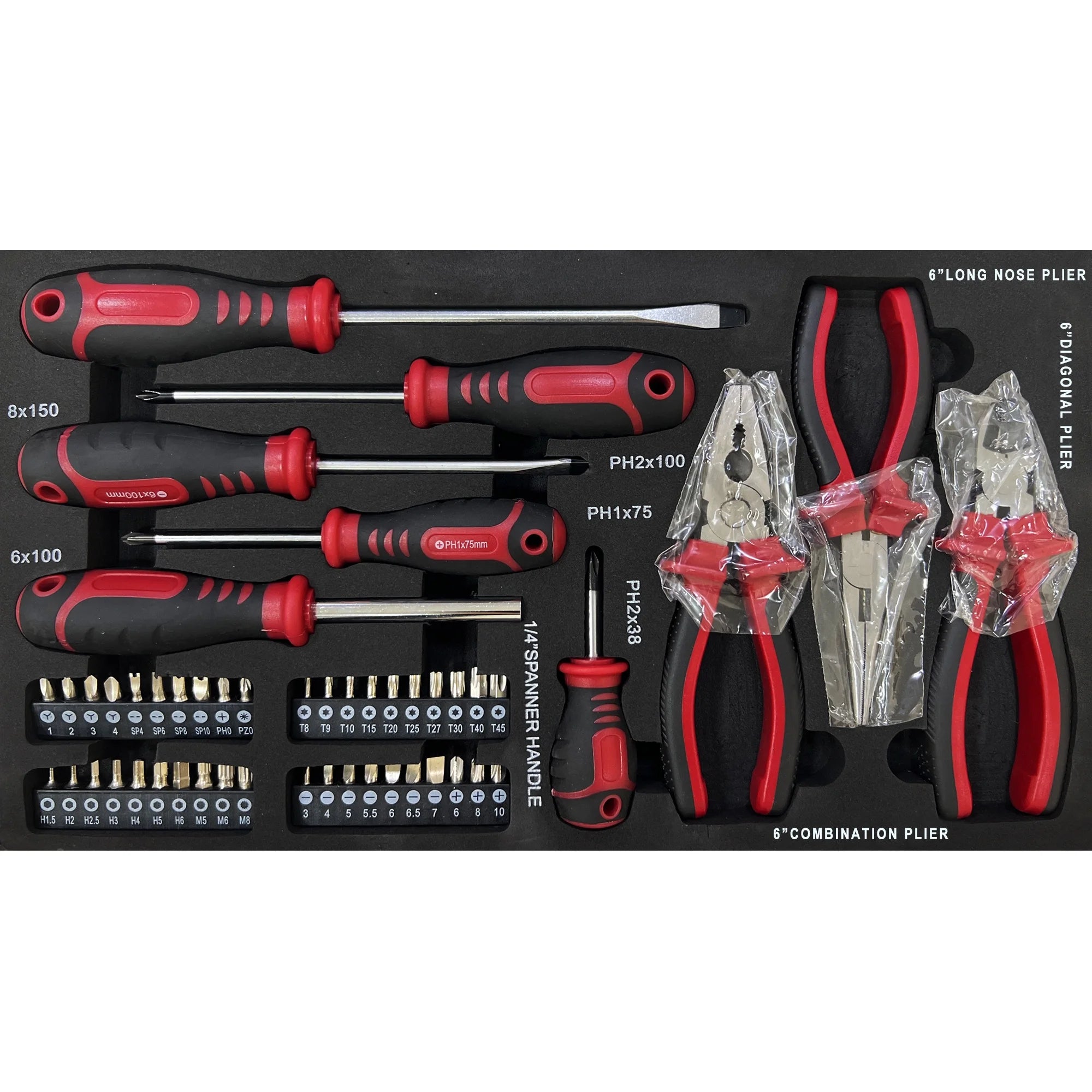Seizeen Heavy Duty Universal Mechanic Tool Set, Metal Black, 19.7"x 10.6" x 13.86", 339 Count