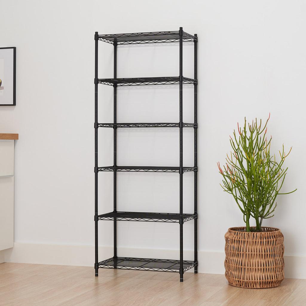 TRINITY 3-tier Modular Wire Shelving Rack 23' x 13' x 30', NSF, 2-pack
