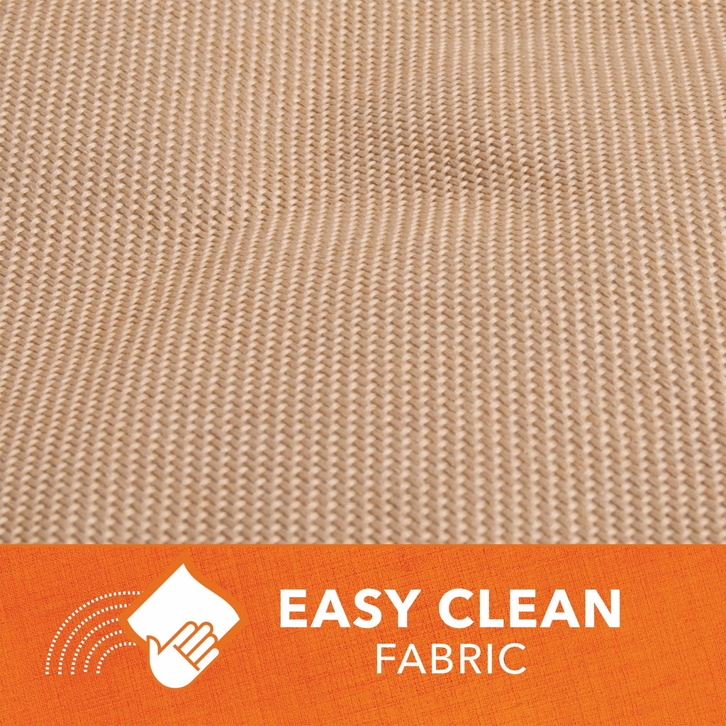 Modern Leisure Basics Patio Loveseat Cover, 2-Pack, 55"L X 33"W X 38"H, Khaki