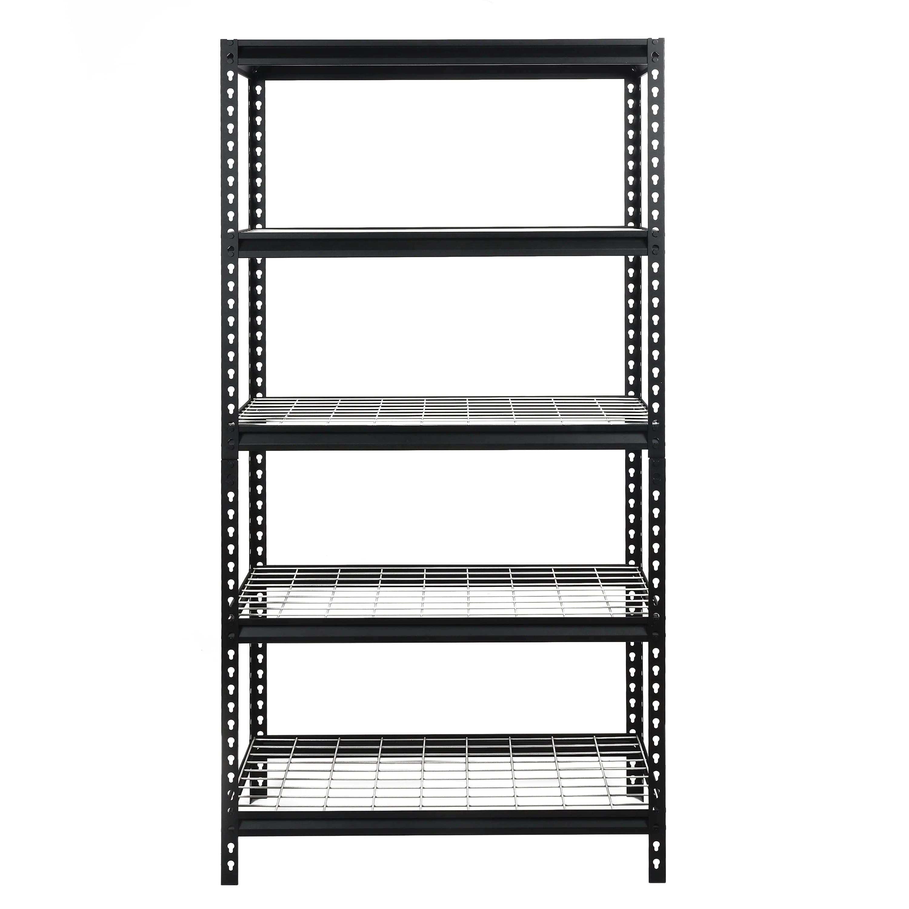 WORKPRO 36" W x 18" D x 72" H 5-Tier Freestanding Shelf, Storage Rack, Adult