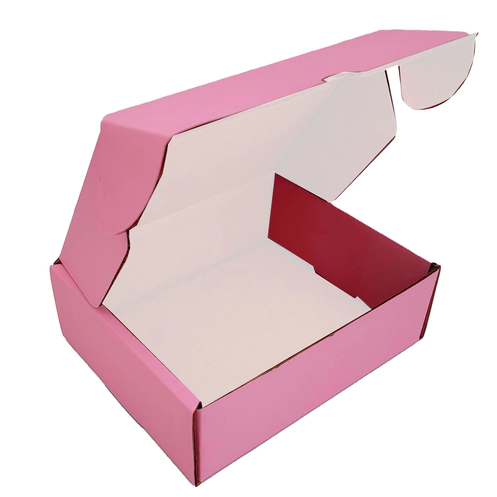 Ucanpack Corrugated Mailer Box Packing Supplies For Moving Pink Large , 24 x 14 x 4" - 25 Pcs