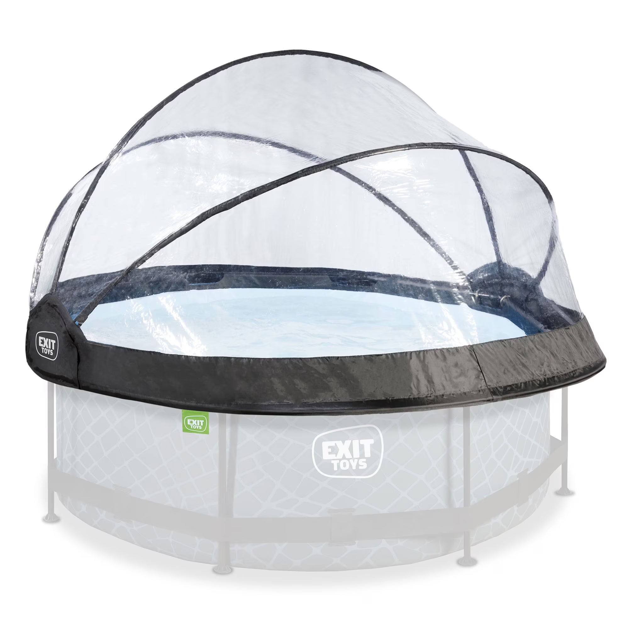 EXIT Toys UV Resistant Pool Covers, PVC Transparent, 104" x 104" x 55"
