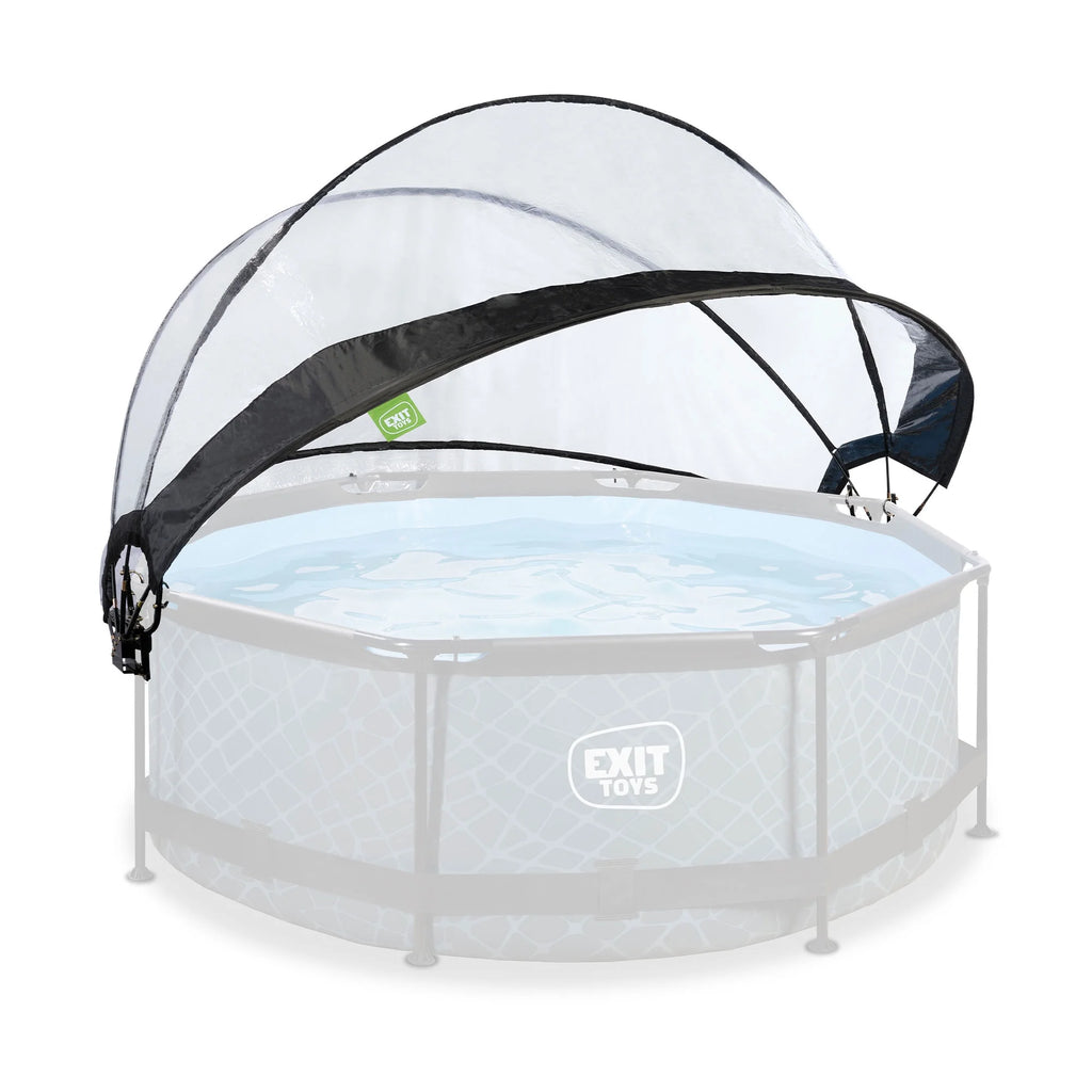 EXIT Toys UV Resistant Pool Covers, PVC Transparent, 104" x 104" x 55"