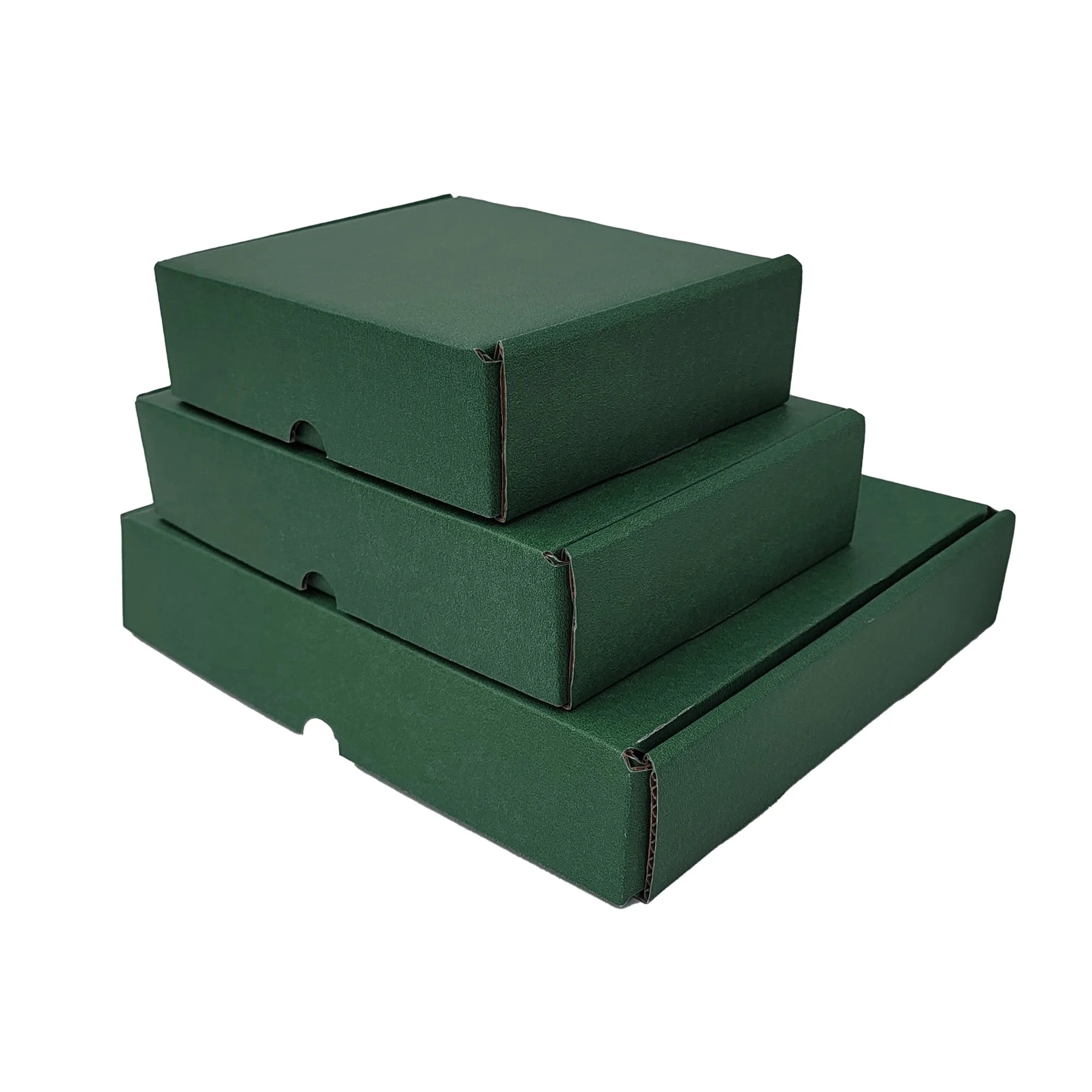 Ucanpack Heavy Duty Boxes For Moving Deluxe Mailer Box Medium, Green, 9 x 6? x 2" - 50 Pcs