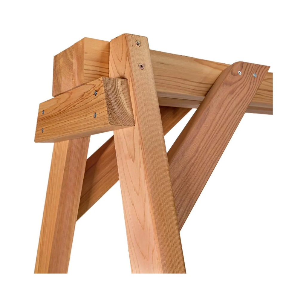 All Things Cedar AF72 Swing Frame | 6ft Premium Outdoor Swing Stand - 70L x 48W x 68H