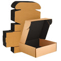 Ucanpack Corrugated Mailer Box Packing Supplies For Moving Large Black , 14 x 10 x 6" - 25 Pcs