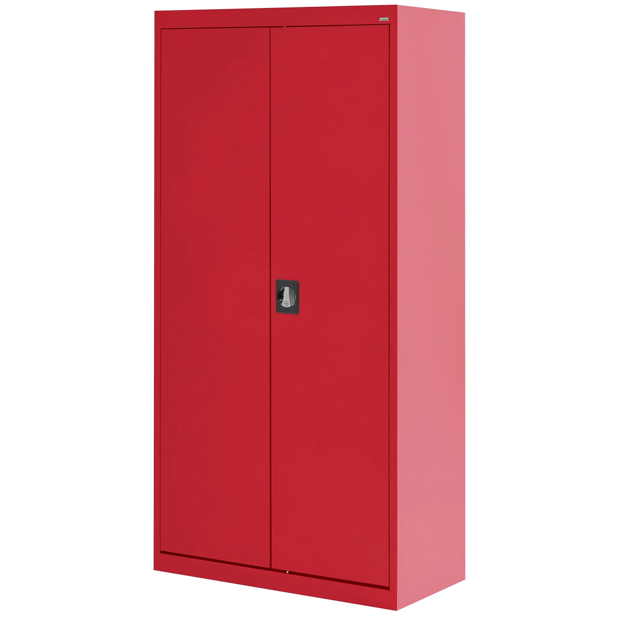 Elite Series Combination Cabinet with Adjustable Shelves, 36"W x 18"D x 72"H, Red