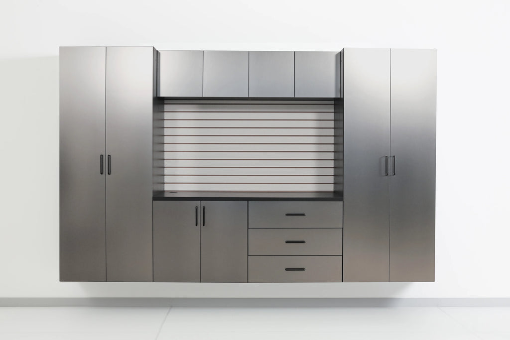 Astro Series 32 in. W x 28 in. H x 20 in. D Metal Wall Mounted Base Door Storage Cabinet