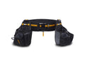 Toughbuilt 2021899 12.5 x 20.5 x 9 in. 27 Pocket Polyester Tradesman Tool Belt Set, Black & Yellow