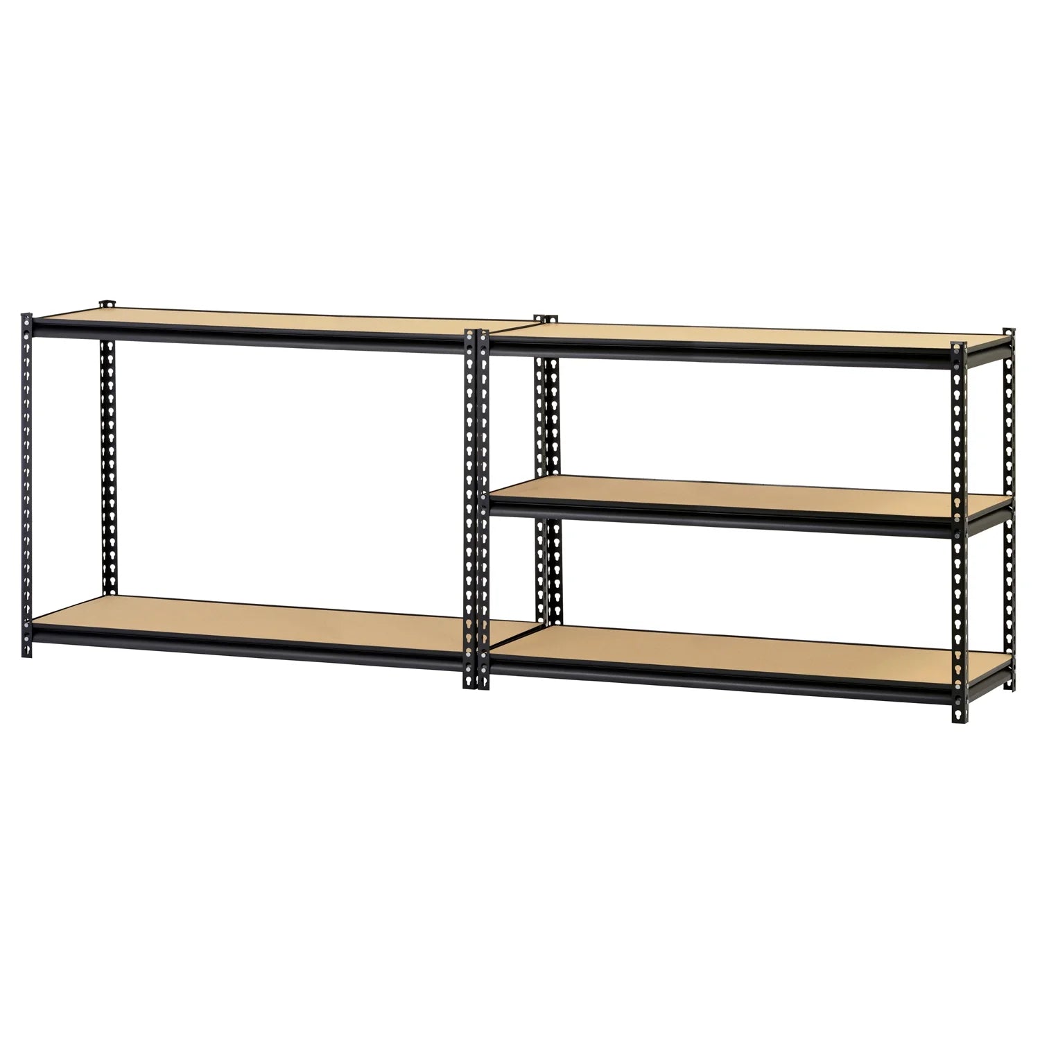 Muscle Rack 60" W x 72" H x 24" D 5-Tier Steel Freestanding Garage Shelf