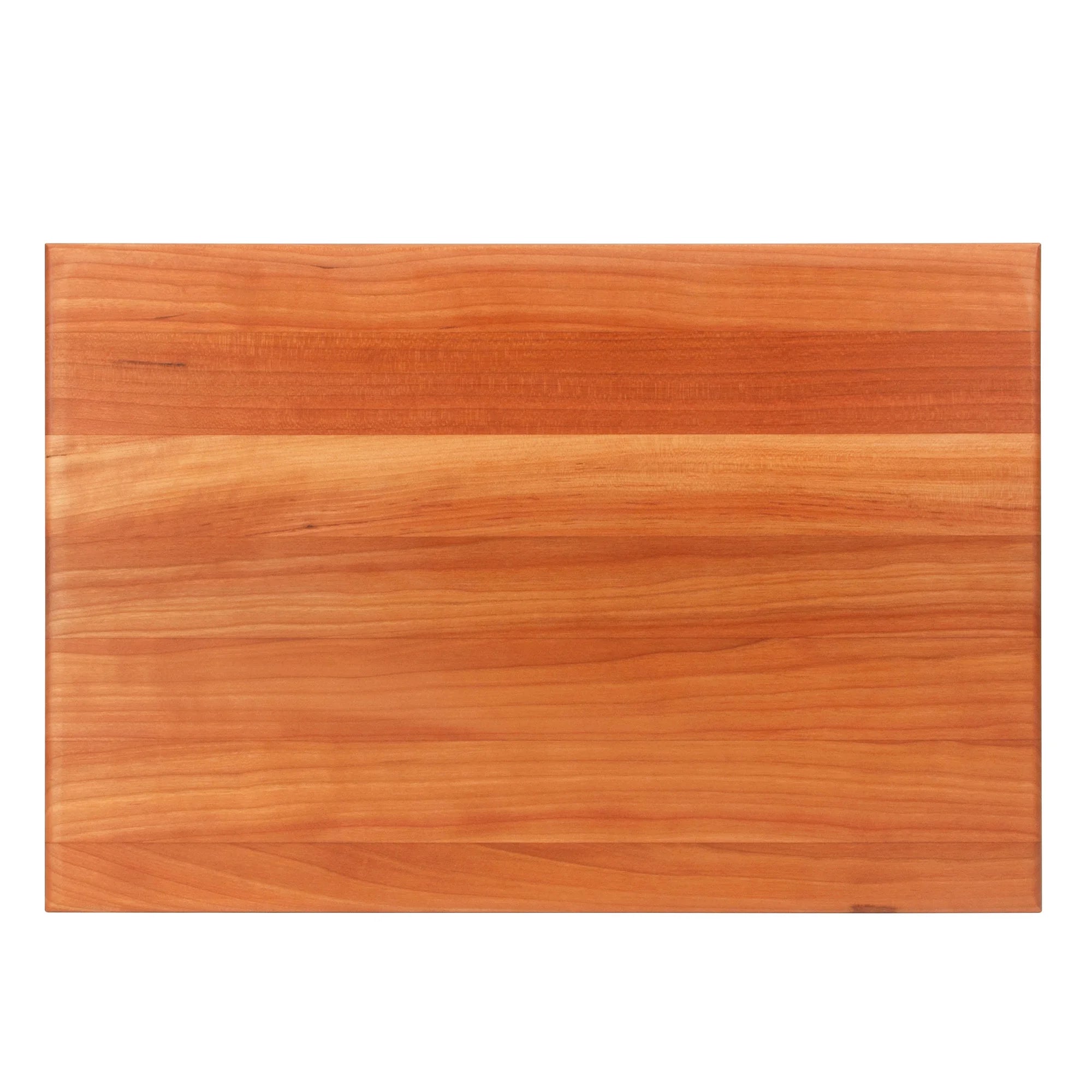 John Boos R-Board Reversible Wood Cutting Board, 18" x 12" x 1 1/2", Cherry