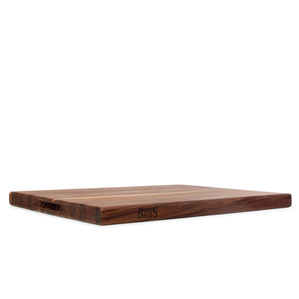 John Boos R-Board Reversible Wood Cutting Board, 18" x 12" x 1 1/2", Cherry