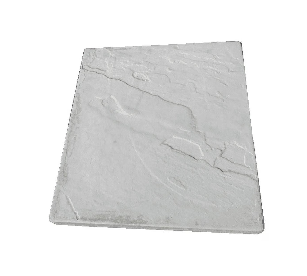 NuCast Precast Concrete Patio Stone - Slate (soft-wave) Texture - 2" x 24" x 24" - QTY OF 1