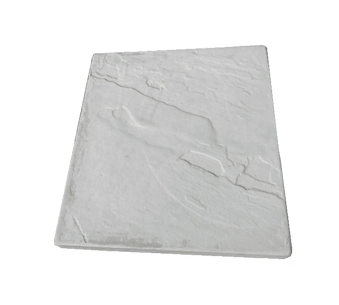 NuCast Precast Concrete Patio Stone - Slate (soft-wave) Texture - 2" x 24" x 24" - QTY OF 1