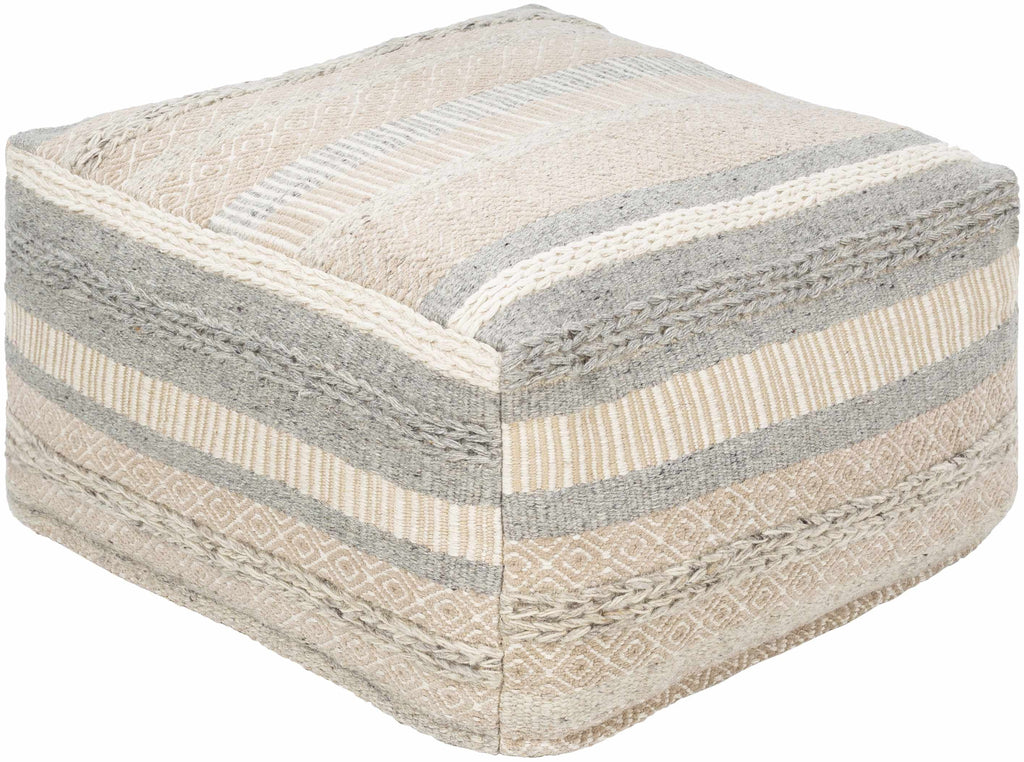 Hauteloom Bancroft 24" x 24" x 13" Pouf