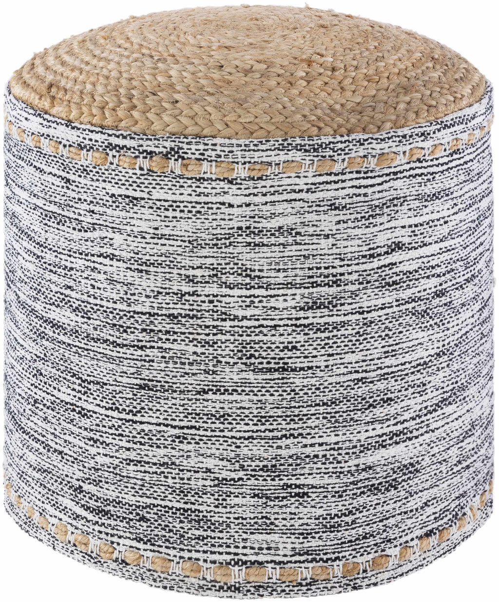 Hauteloom Lavenham 18" x 18" x 16" Pouf