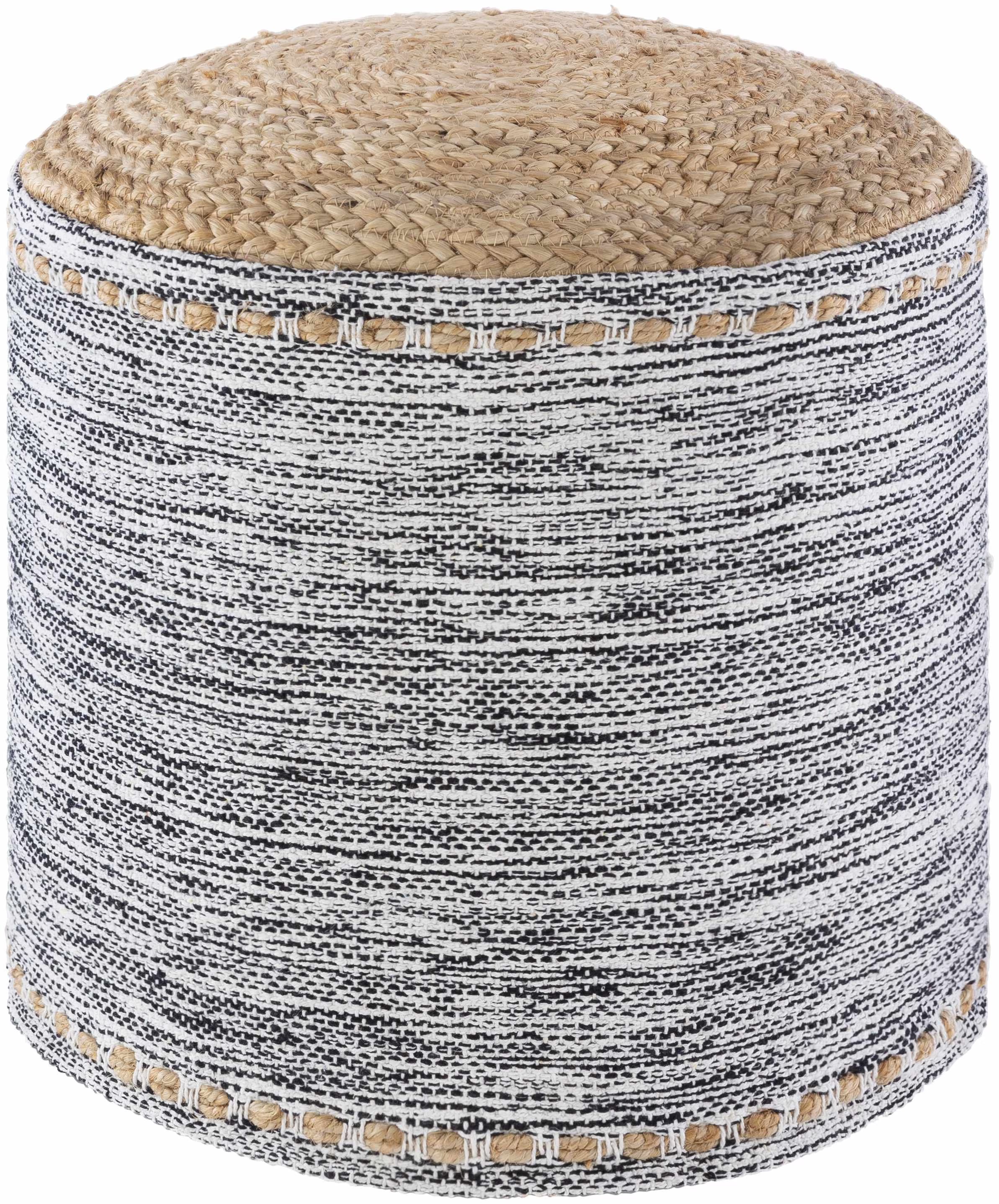 Hauteloom Lavenham 18" x 18" x 16" Pouf