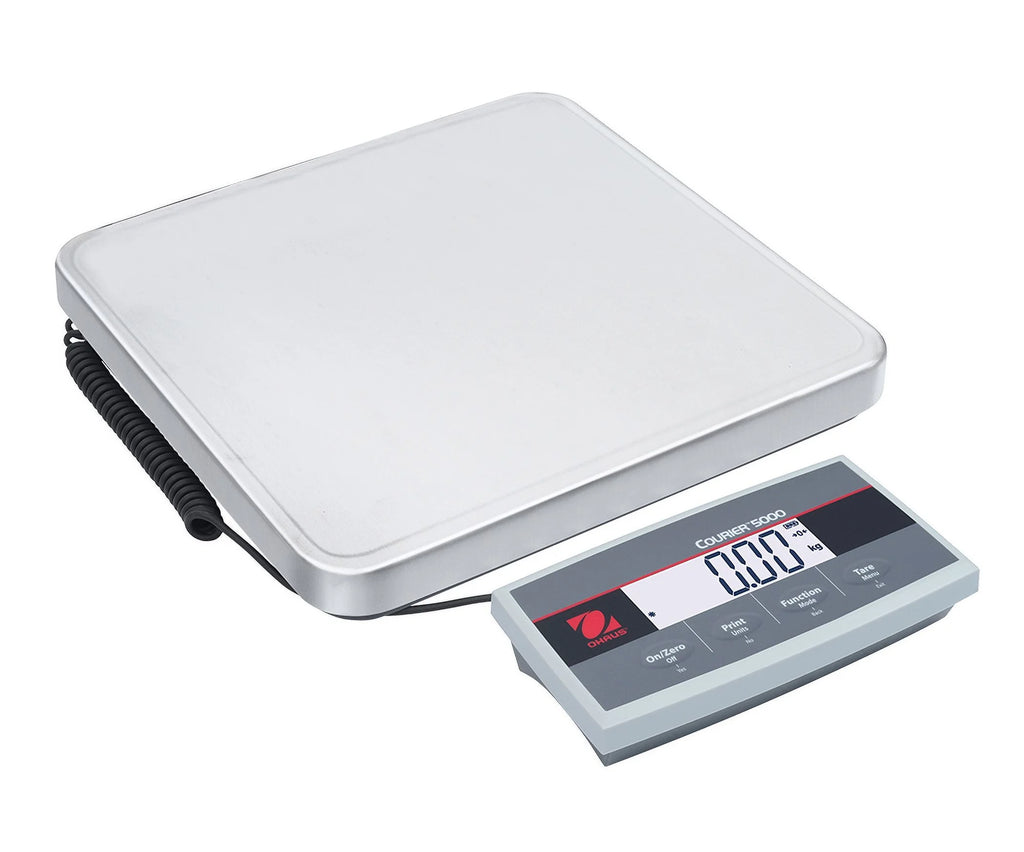 Ohaus i-C52M6R Courier 5000 Shipping Scale, 12 lb x 0.005 lb, 12.6 in x 13 in