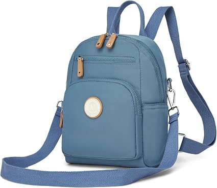 Small casual polyester backpack for women